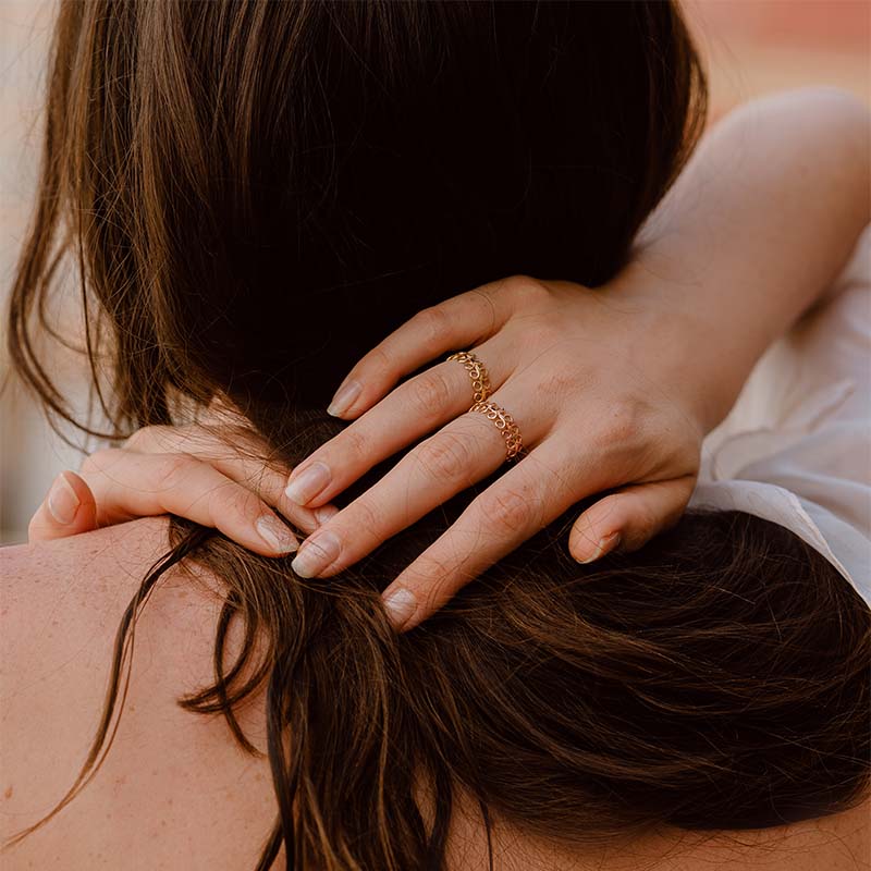 Anelli sottili fedine made in italy oro giallo oro rosa