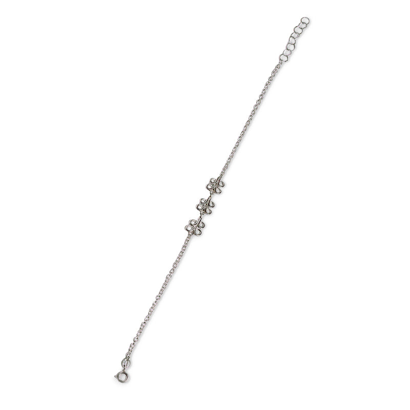 cavigliera regolabile argento made in italy fatta a mano ghirogori